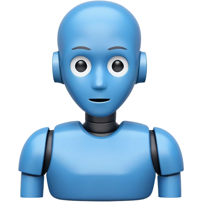 blue crash test dummy emoji