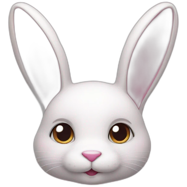 pink rabbit emoji