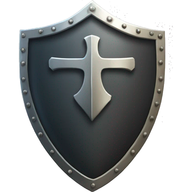 shield with DKZ emoji