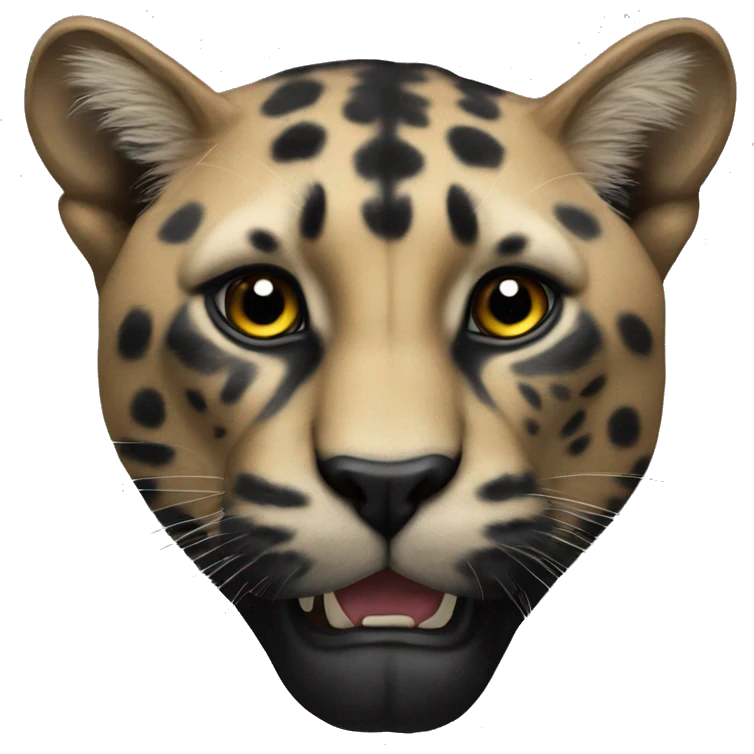 Animal pantera negra 🐆 emoji