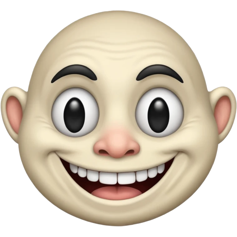 Trollface face emoji