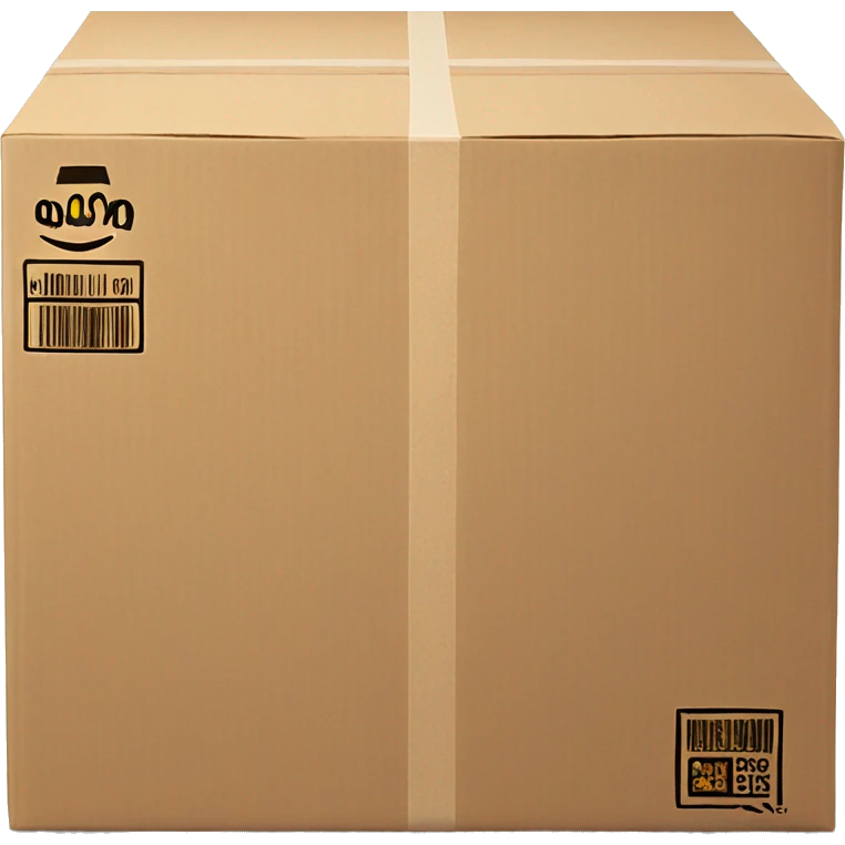 Amazon delivery box  emoji