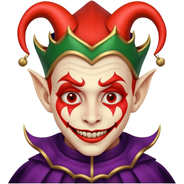 wrangled jester creepy deilvish emoji