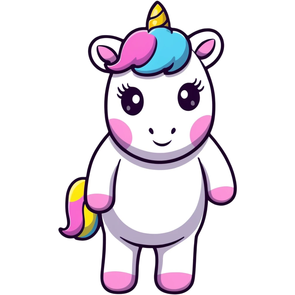 unicorn quality mark badge emoji