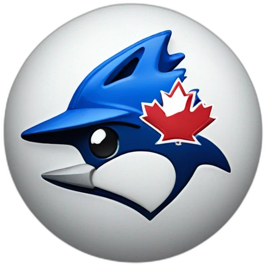 Blue Jays baseball emoji