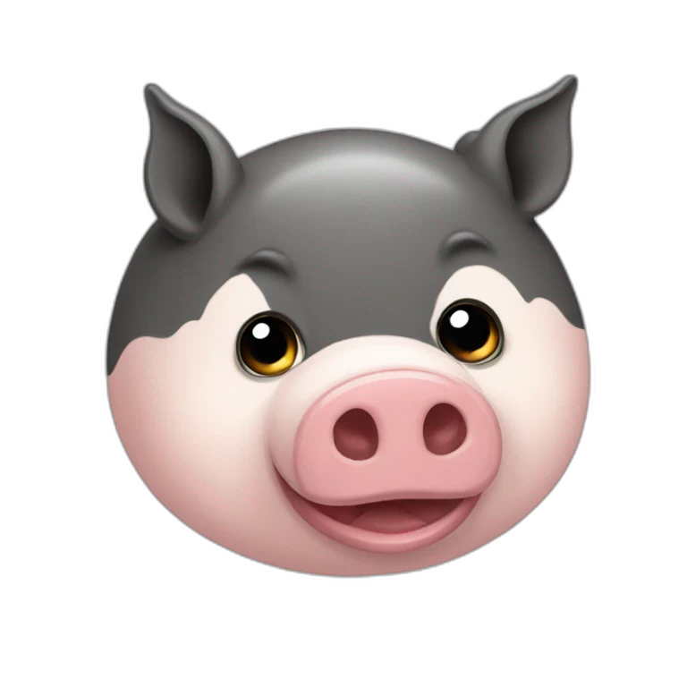 Un arabe qui mange du porc emoji