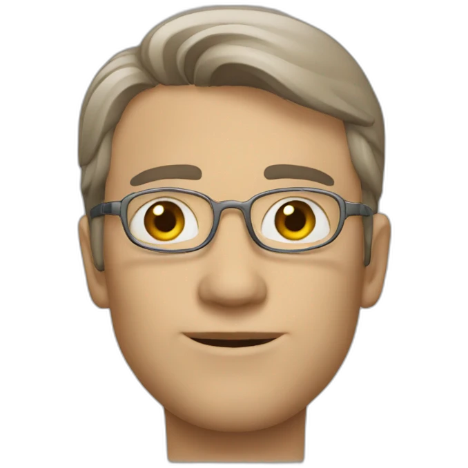 A man in Ida is blind emoji