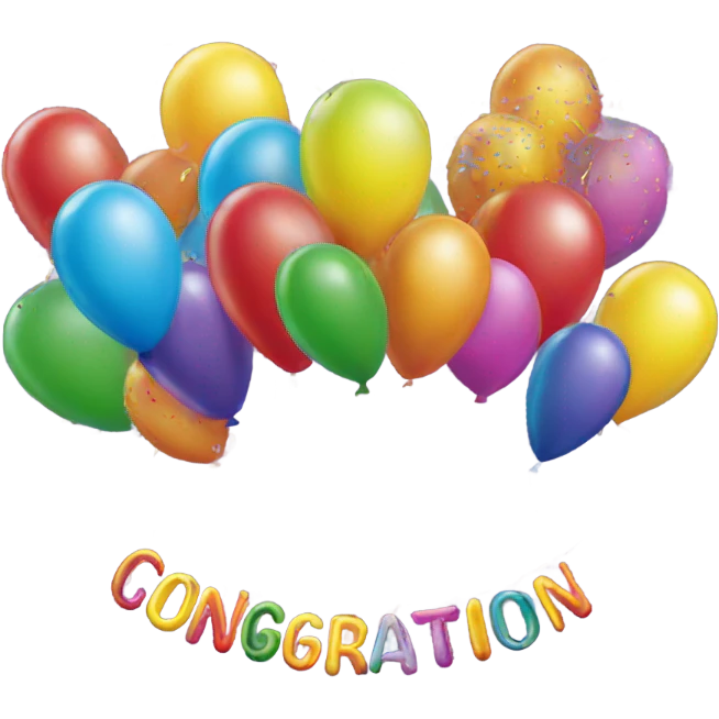 Congratulations emoji
