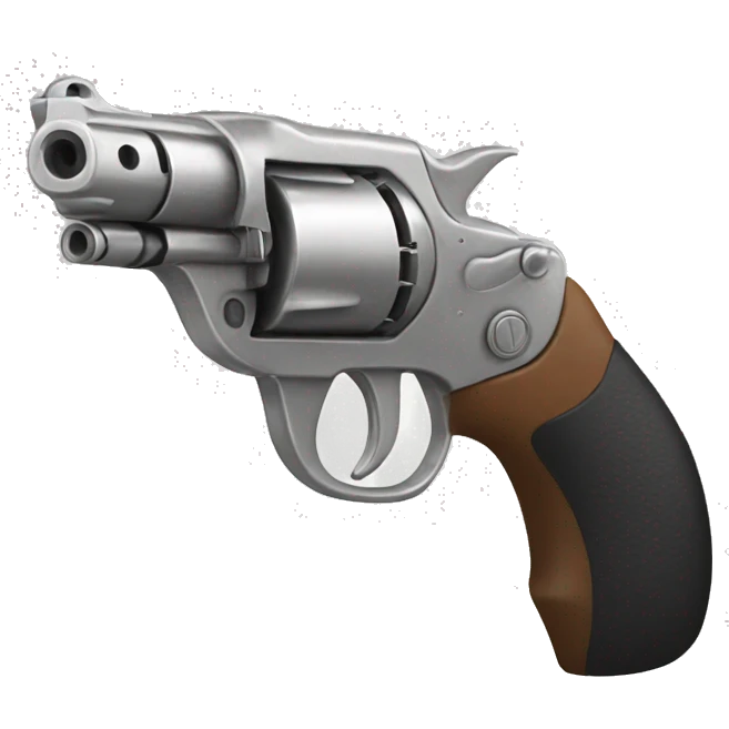 Bull terrier revolver  emoji