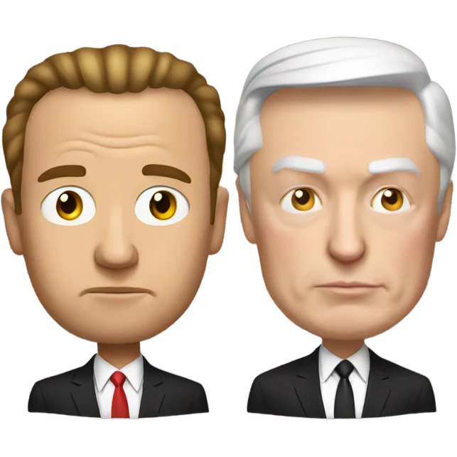 Trump and musk emoji