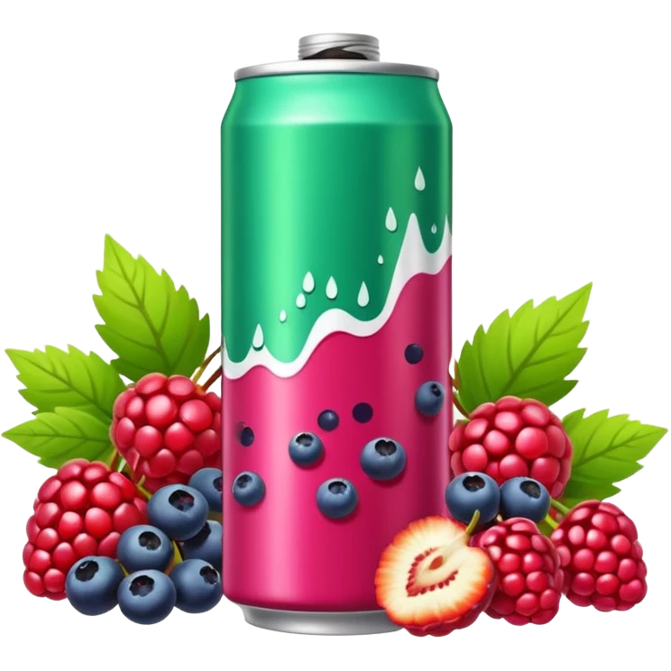energy drink forest fruit emoji