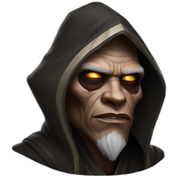 hyperrealist sith jedi in world of warcraft emoji