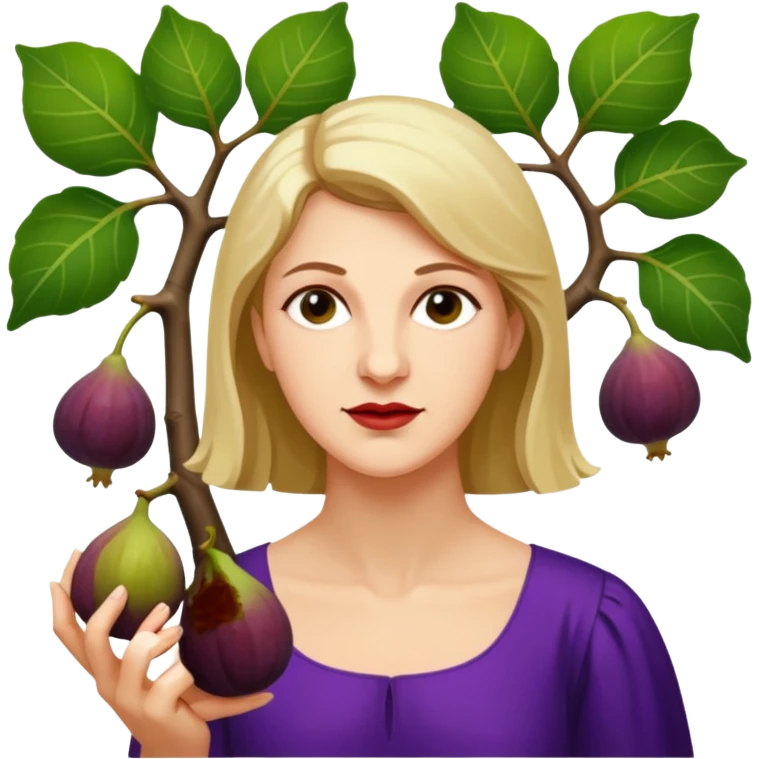 Sylvia plaths fig tree analogy emoji