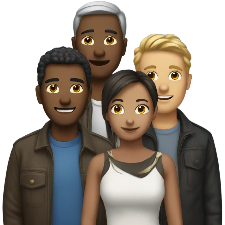 Four people  emoji