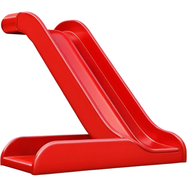 red Slide emoji