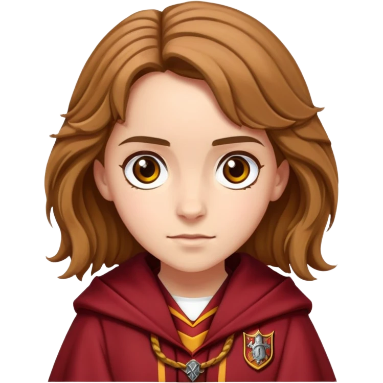 Гермиона грейнджер в наряде Гриффиндор  emoji