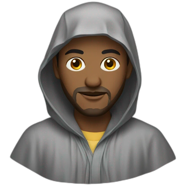 Djellaba homme emoji