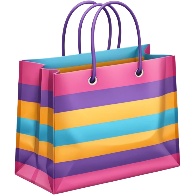 a lot of shopping bag emoji