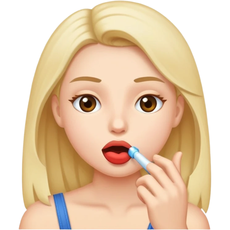throat blowjob emoji