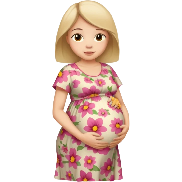 A girl is pregnant  emoji