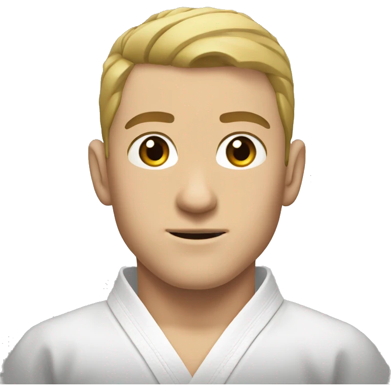 White boy brow hair jiu jitsu moves emoji