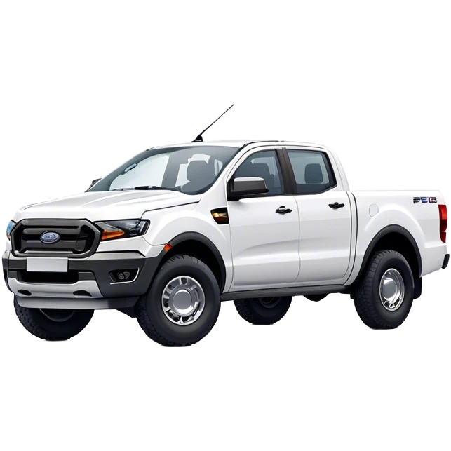 Ford Ranger - Ford (Model Year: 2024) (Iconic colour: White) emoji