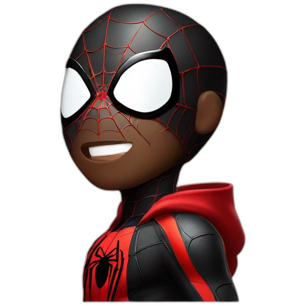Miles morales who eat spider emoji