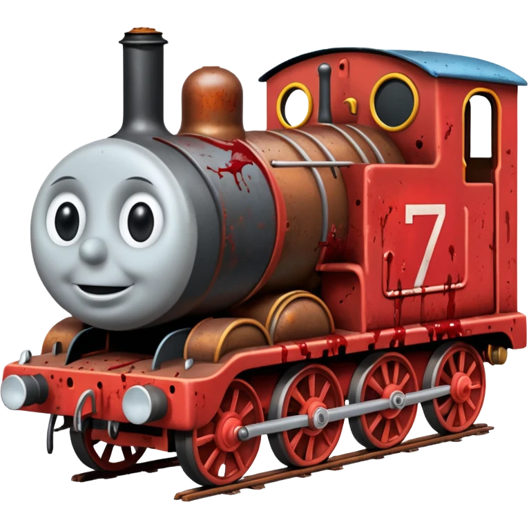 thomas de trein vol bloed emoji