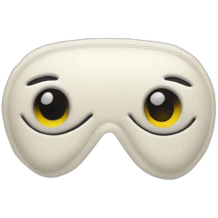 eye mask for sleeping emoji