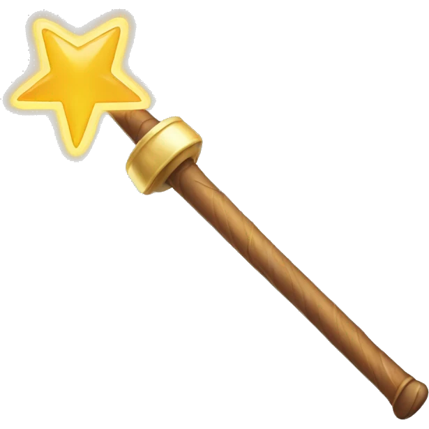 Magic wand  emoji