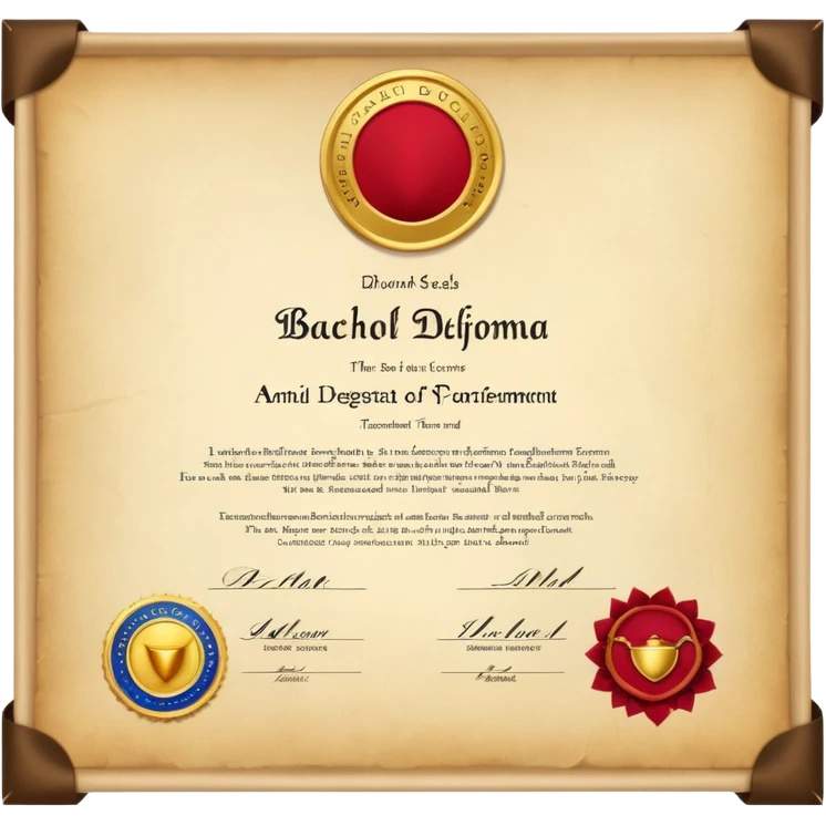 bachelor degree emoji