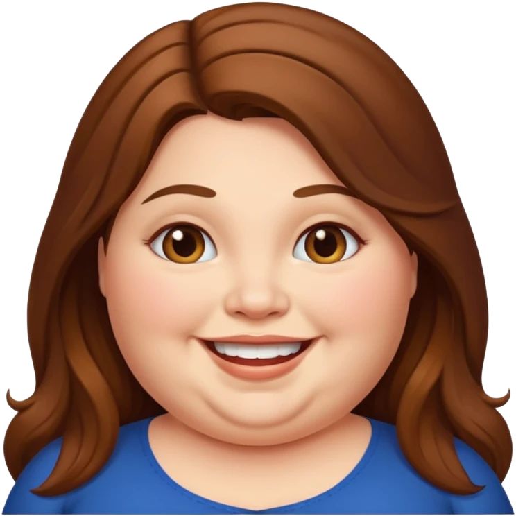 Fat woman emoji
