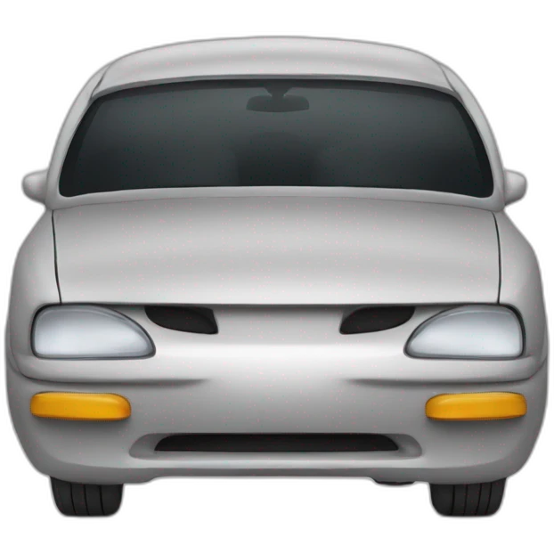Chat dans une voiture emoji