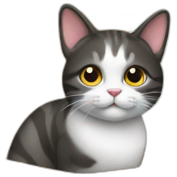 cat from gift box emoji