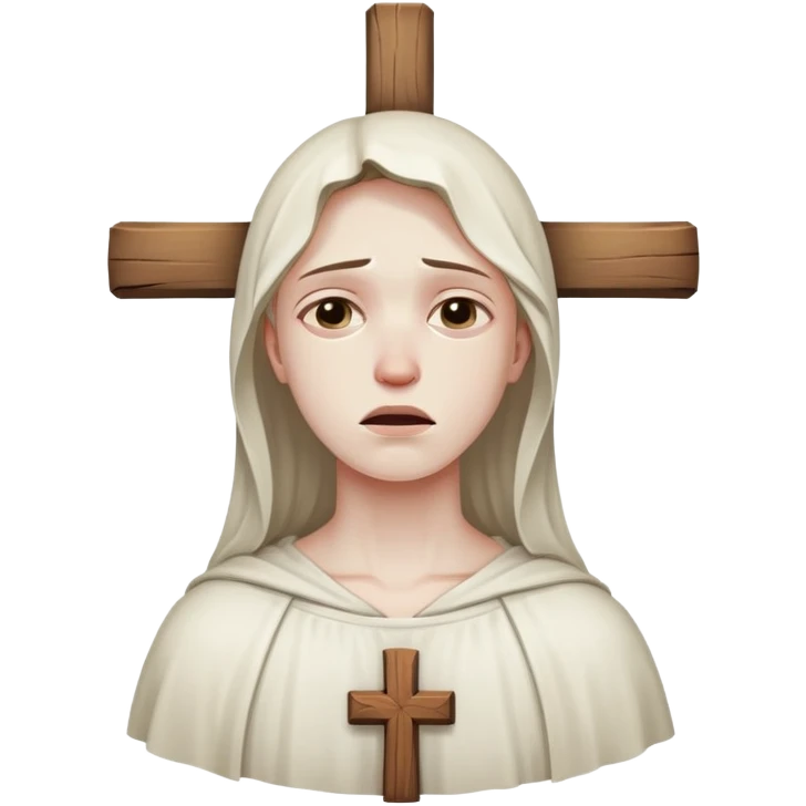 People on a cross emoji