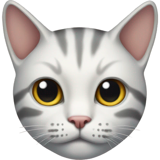 Cat with human head emoji