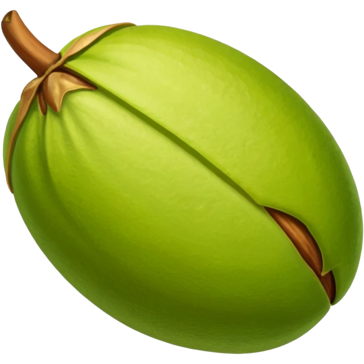 raw pistachio emoji