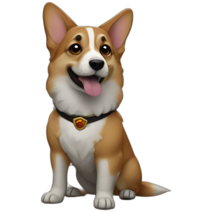klingon corgi emoji