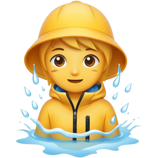 Waterproof layer emoji