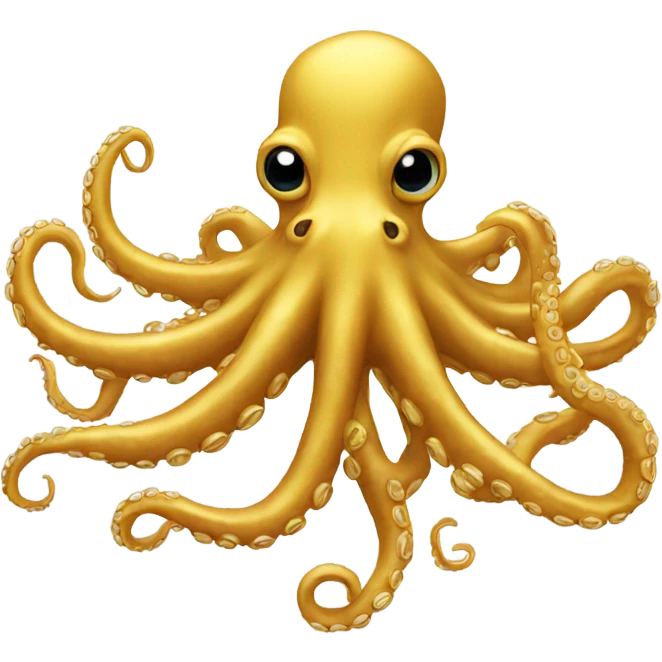 Golden octopus  emoji
