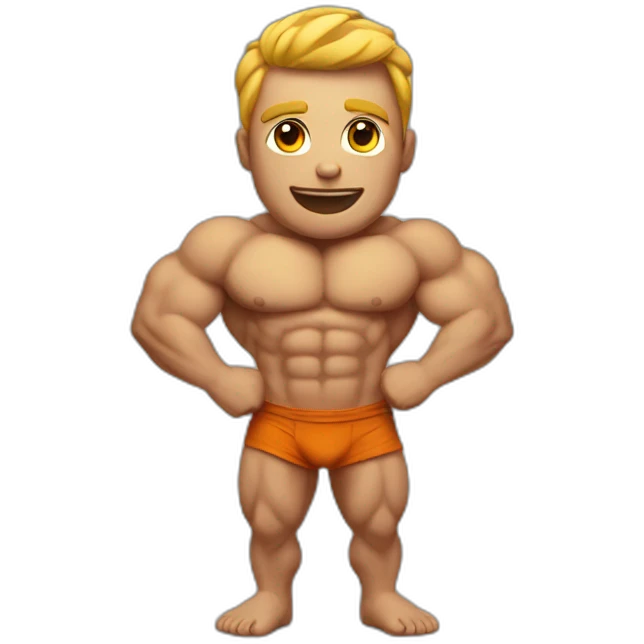 Peepo-muscular emoji