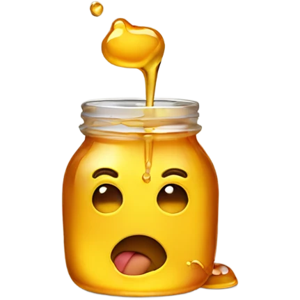 Happy emoji puking honey  emoji