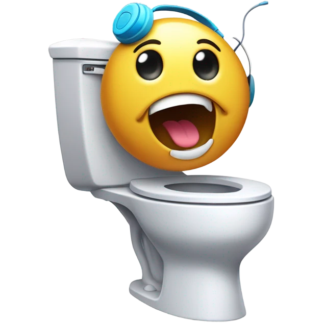 Skibidi toilet emoji