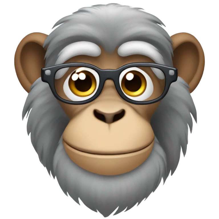Grandma monkey  emoji