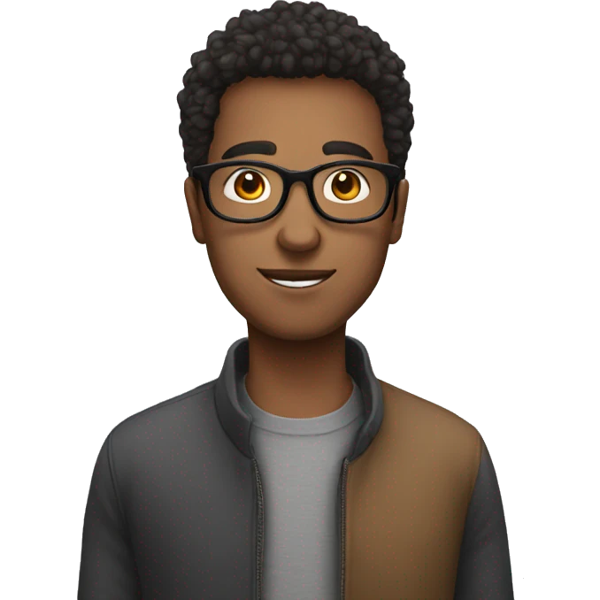 My Profile imagine with glasses emoji