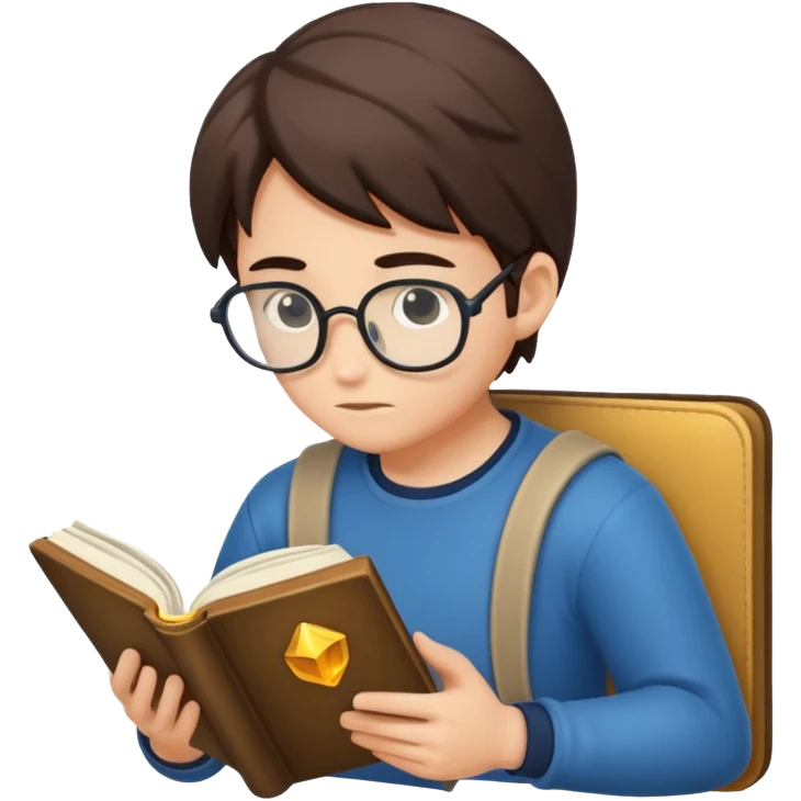 Reading fantasy  emoji