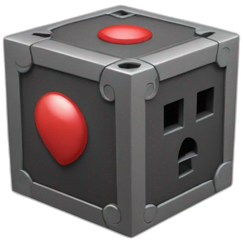 game cube emoji