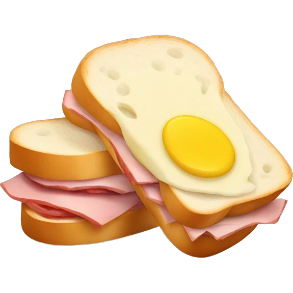 ham and butter french sandwich emoji