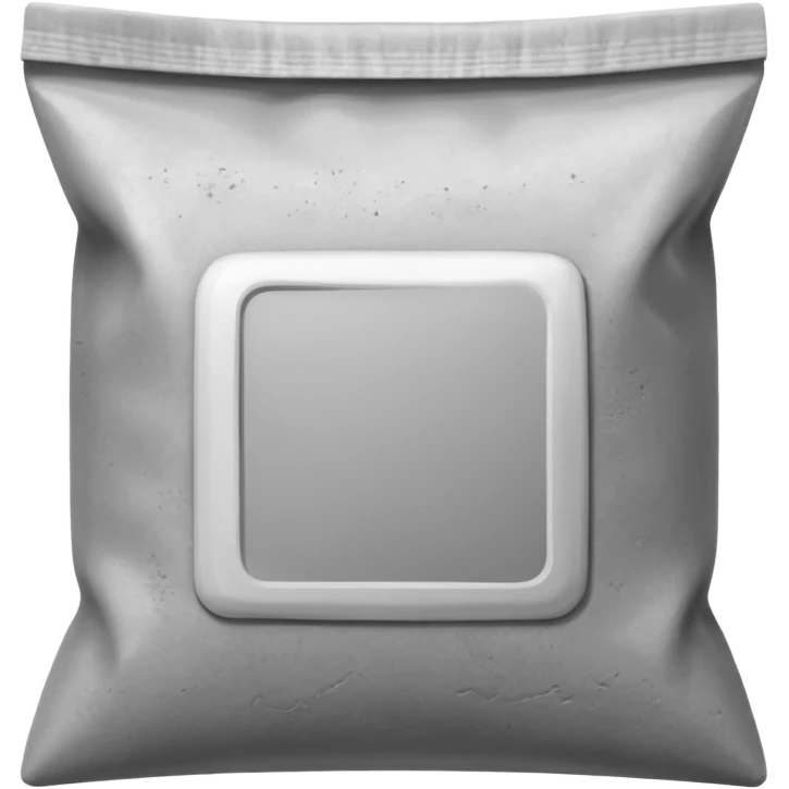 cement powder square bag emoji