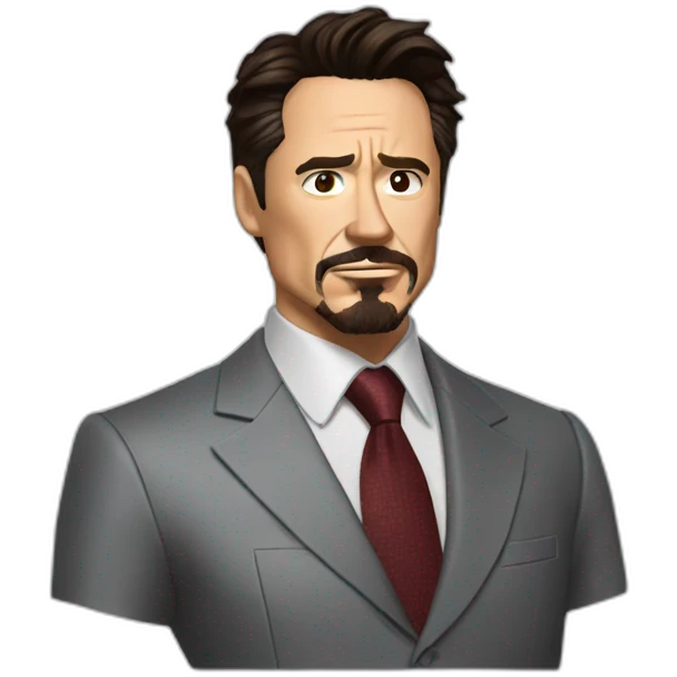 Tony Stark emoji